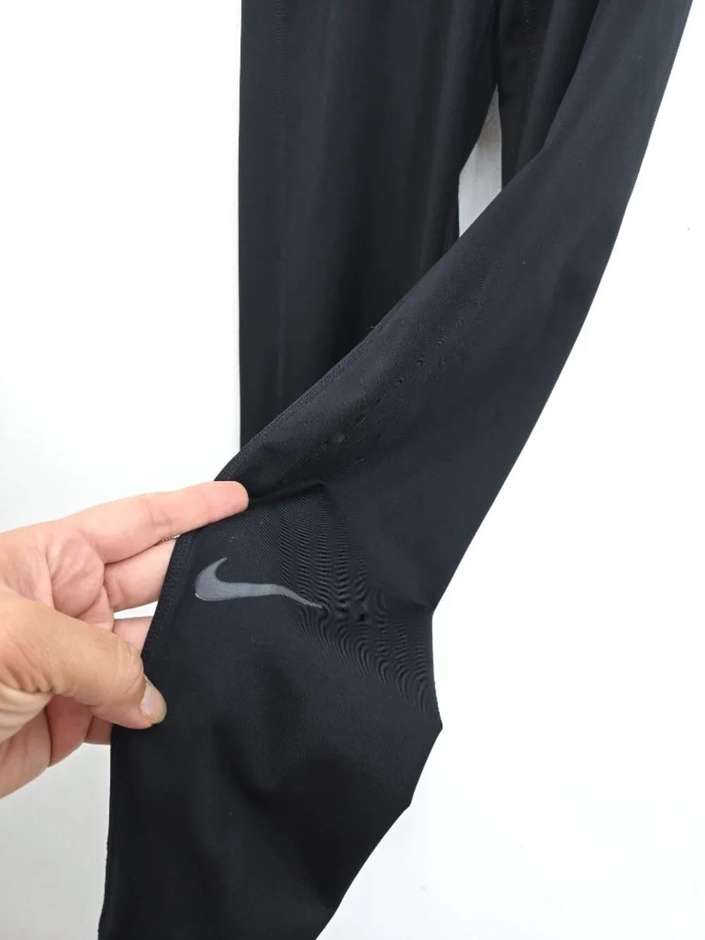 Nike Pro Black Full Length Leggings Women Size S/M